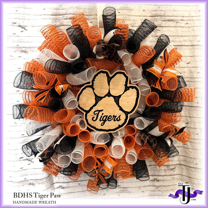 Tiger Paw Wreath
