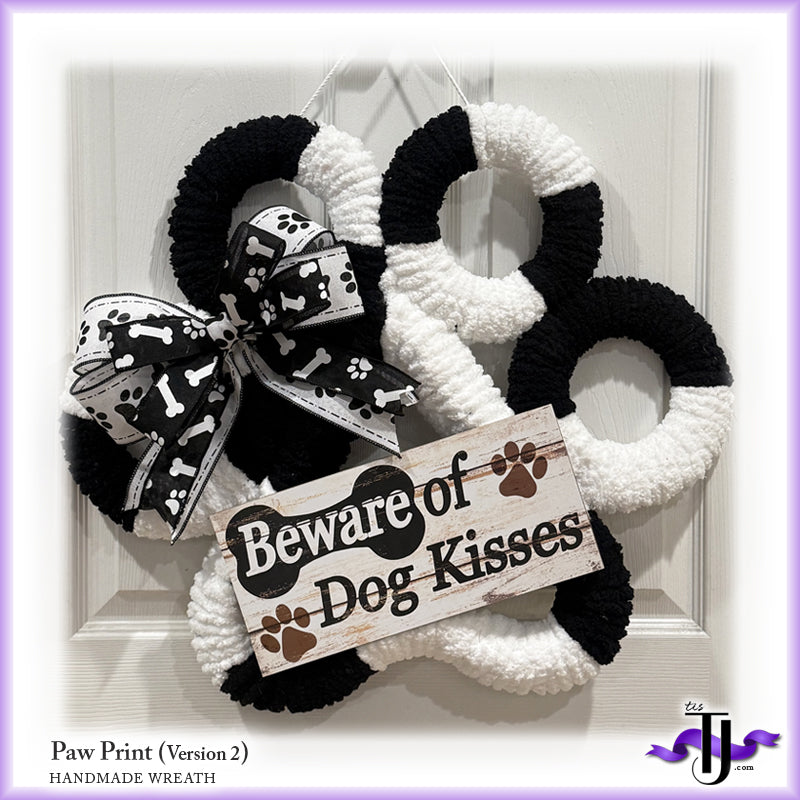 Paw Print, Handmade Wall Decor