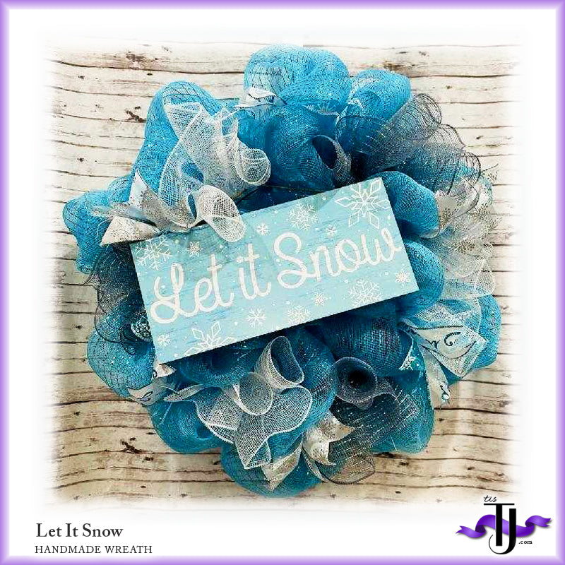 Let It Snow Wreath