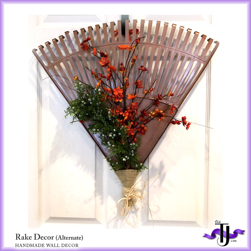 Rake Decor Wreath
