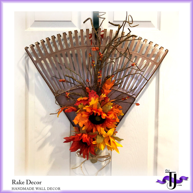 Rake Decor Wreath