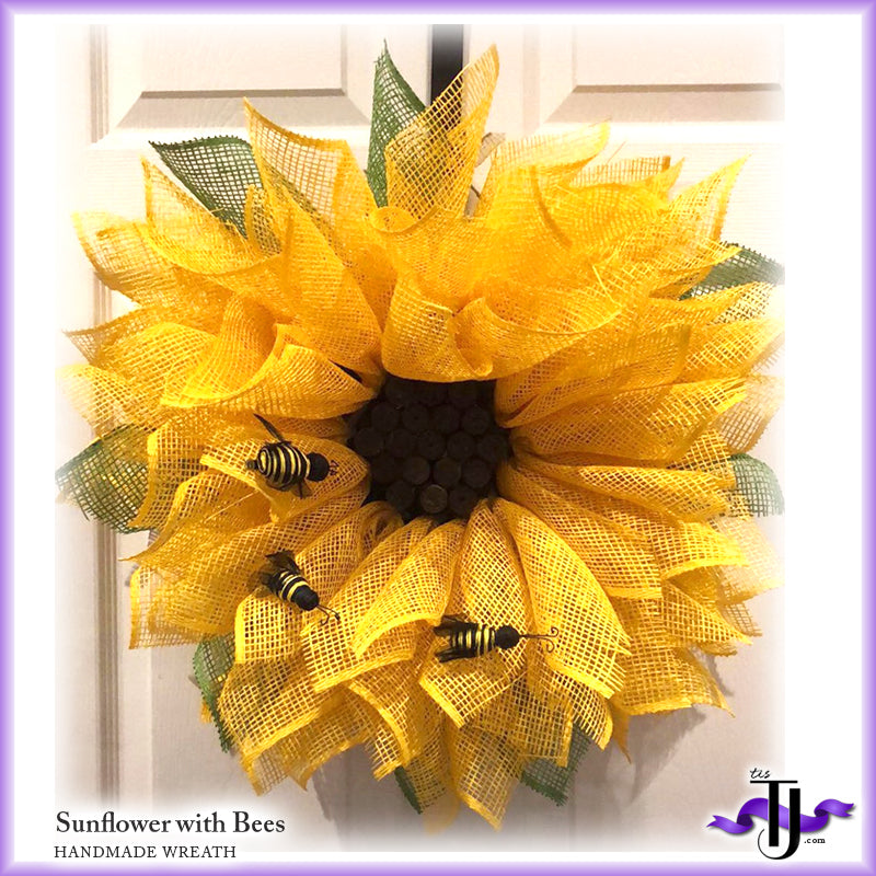 Sunflower Wreath