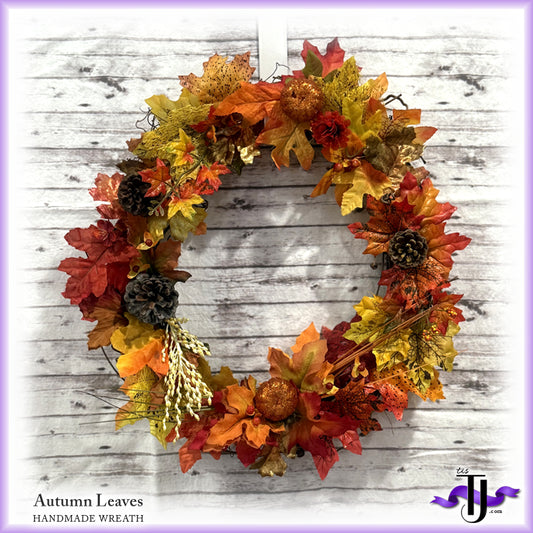 Autumn Leaves Wreath