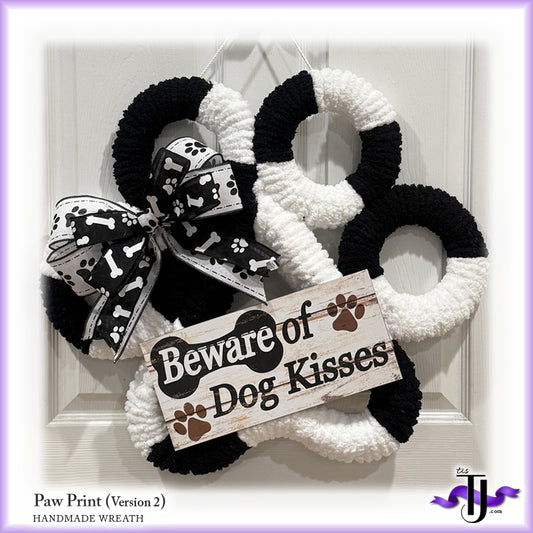Paw Print, Handmade Wall Decor
