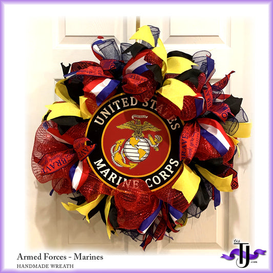 Armed Forces Wreath: Marines