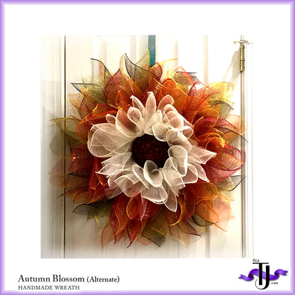 Autumn Blossom Wreath