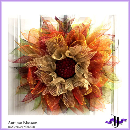 Autumn Blossom Wreath