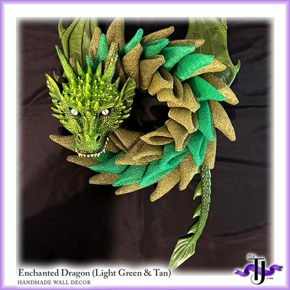 Enchanted Dragon Wreath