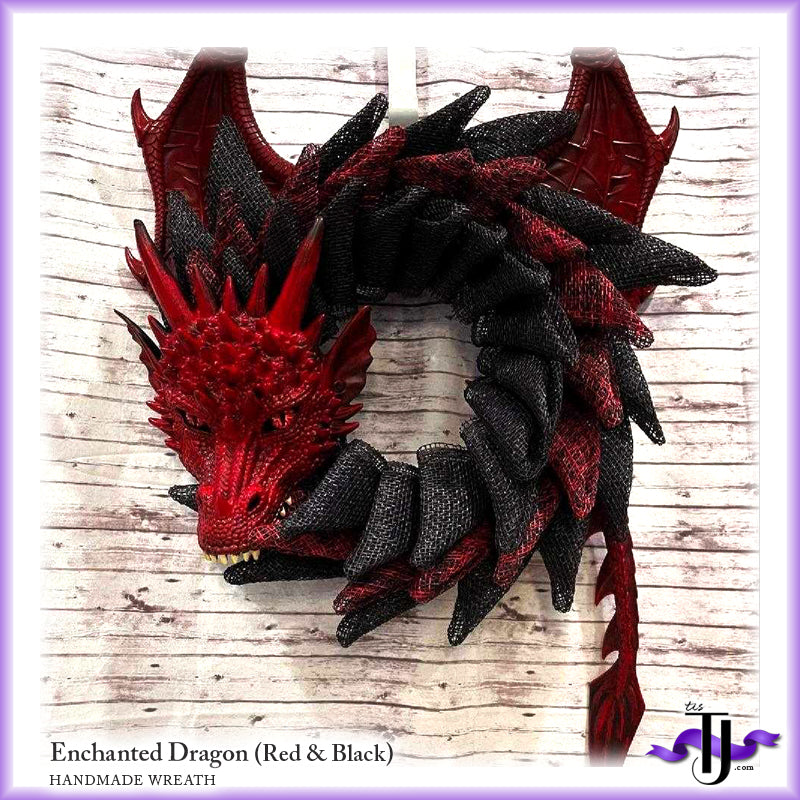 Enchanted Dragon Wreath