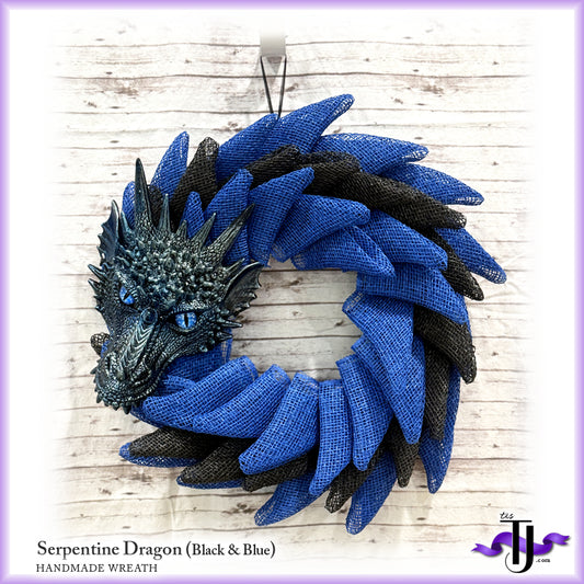 Serpentine Dragon Wreath