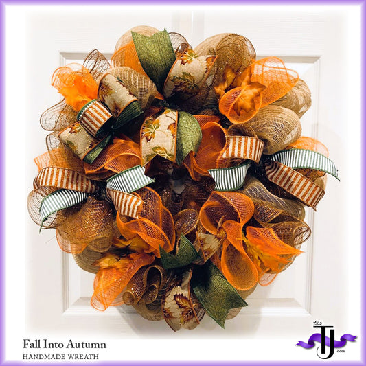 Fall Into Autumn Wreath