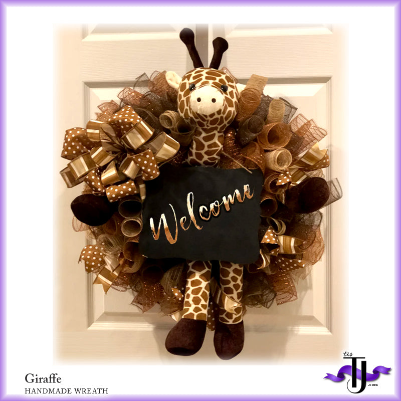 Giraffe Wreath