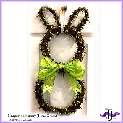 Grapevine Bunny Wreath