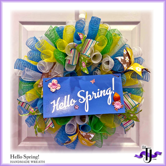 Hello Spring! Wreath