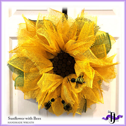 Sunflower Wreath