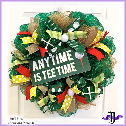 Tee Time Wreath