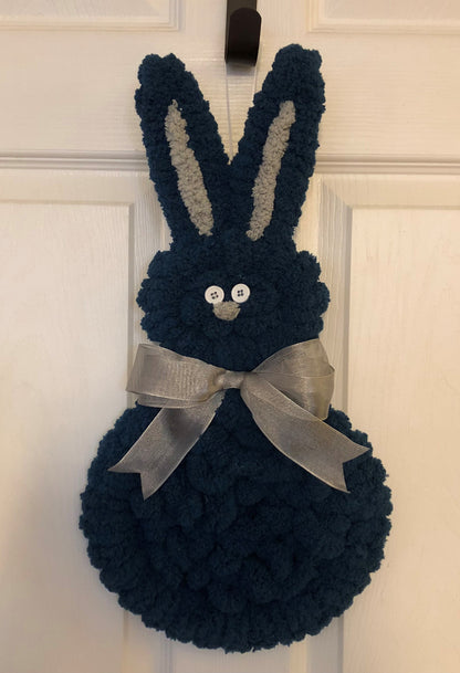 Plush Bunny Wreath