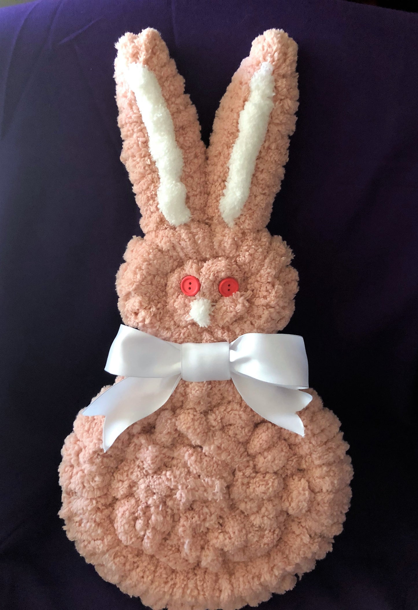 Plush Bunny Wreath