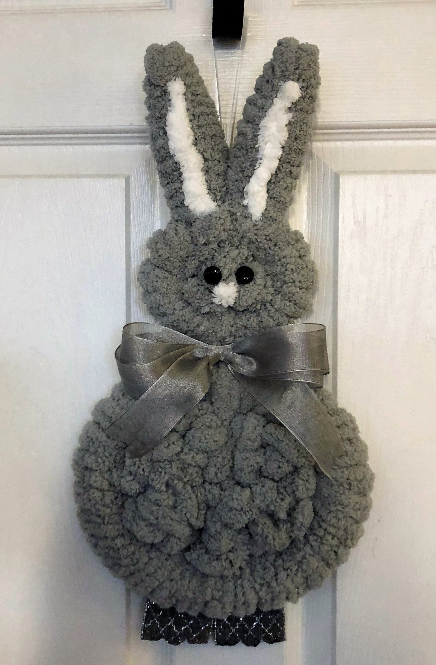 Plush Bunny Wreath